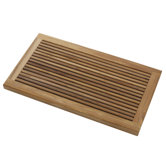 Le Spa Teak Door Mat in Natural