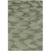 Impressions Sage Leaf Sage/Silve Rug