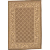 Recife Garden Lattice/NaturalCocoa Rug