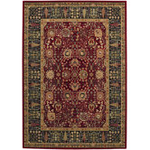 Royal Kashimar Cypress Garden Persian Red Rug