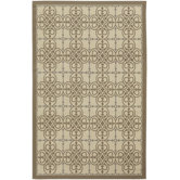 Five Seasons Cream/Sky Blue Delray Rug