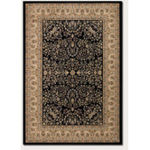 Izmir Persian Floral Mashhad/Ebony Rug
