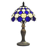 Tiffany Bistro 1 Light Large Circles Table Lamp