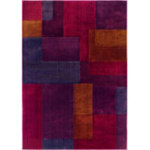 Impressions Lucidity Red Multi Rug
