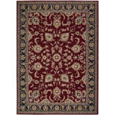 Arabesque Coventry Firebrick Red Rug