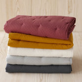 Swiss Dot Baby Coverlet