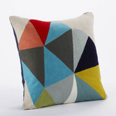 Color Wheel Decorative Pillow