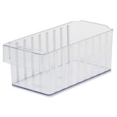 Stackable Drawers, 5-1/2"x11-5/8"x4-5/8", Clear