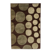 Carlisle Chocolate Circle Rug