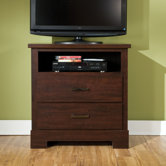 Marshall Merlot 2 Drawer Media Chest