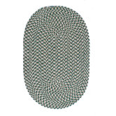 Collection #34 Dark Green Mix Rug