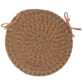 Adams Round Braided Chair Pad