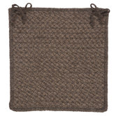 Natural Wool Houndstooth Chair Pad (Set of 4)