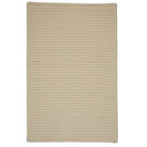 Simply Home Solid Cream Rug