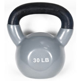 30 lbs Premium Vinyl Kettlebell