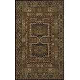 Persian Garden Black Rug