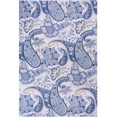 Spencer Ivory/Blue Rug