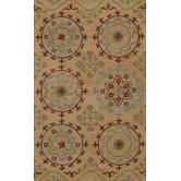 Habitat Gold Uzbek Suzani Rug