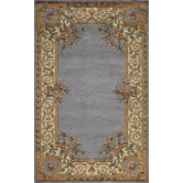 Harmony Blue Floral Rug