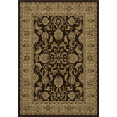 Royal Floral Brown Rug