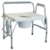 Imperial Collection Three-in-One Drop Arm Commode