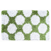 Polkamania Lime/White Kids Rug