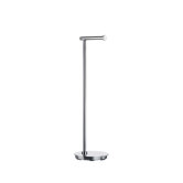 Outline Lite Toilet Roll Holder with Round Base in Polished Stainless Steel