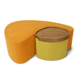 Tea Pod Chair and Ottoman Set