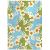 Surfer Hibiscus Rug