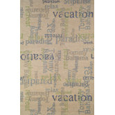 Lido Scriptures Chalk Rug