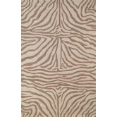 Ravella Brown Zebra Rug