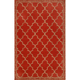 Ravella Floor Tile Red Indoor / Outdoor Rug