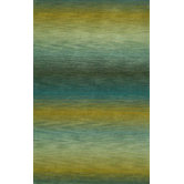 Ombre Ocean Stripes Rug
