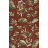 Rain Burgundy Rug