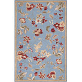Flor Robin's Egg Blue/Carnelian Rug