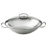 35cm Wok "original-profi Collection" aus Edelstahl
