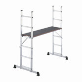 3-tlg. Alu-Ger&uuml;st und -Leiter "ProfiStep&reg; multi"