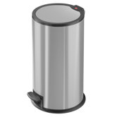 Design-Abfallsammler "T3.16" in Silber