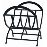 Wrought Iron Log Rack