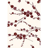 Infinity Ivory/Red Rug