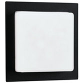 Hausnummernleuchte in Schwarz
