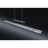 LED Pendelleuchte "Antea" in Edelstahl