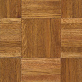 Urethane Parquet 12" x 12" x 7/16" Solid Oak in Honey