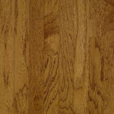 American Treasures&trade; Wide Plank 4" Solid Hickory in Oxford Brown