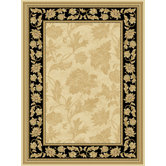 Radiance Francesca Wheat/Black Rug