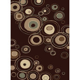 Encore Amoeba Dark Wine Rug