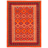 Anatolia Red/Medium Tabasco Tribal Rug
