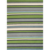 Colours I-O Green Stripe Rug