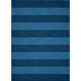 Pura Vida Bermuda Blue Stripe Rug
