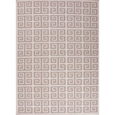 Urban Bungalow Ivory/White Geometric Rug
